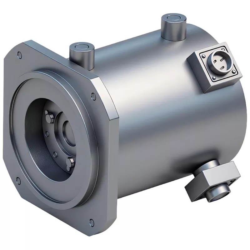 Motor Magnet Permanen Berpendingin Air Kantilever Baja Tahan Karat